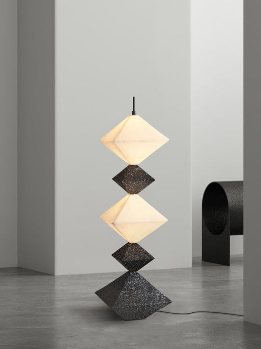 Rhombus Cube Floor Lamp-DWHOME