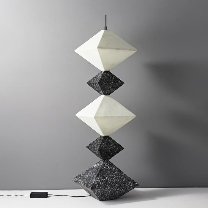 Rhombus Cube Floor Lamp-DWHOME