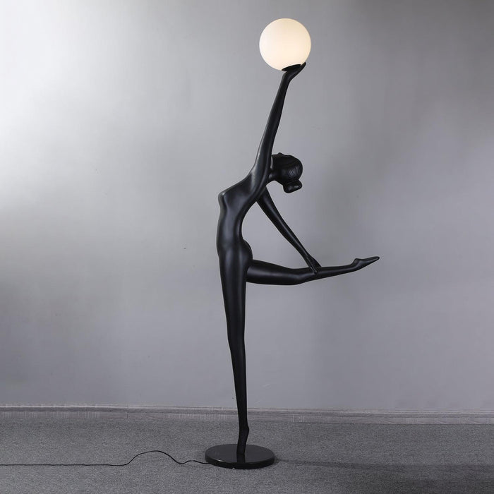 Rhythmic Gymnast Sculpture Floor Lamp - DWHOME