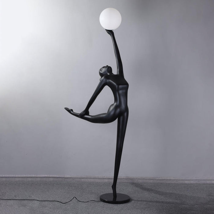 Rhythmic Gymnast Sculpture Floor Lamp - DWHOME