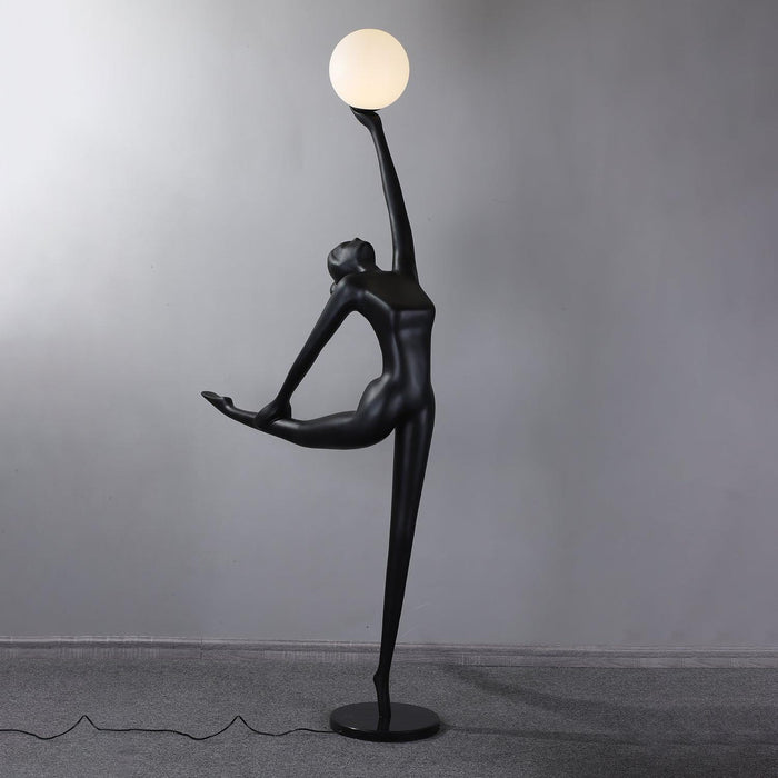 Rhythmic Gymnast Sculpture Floor Lamp - DWHOME