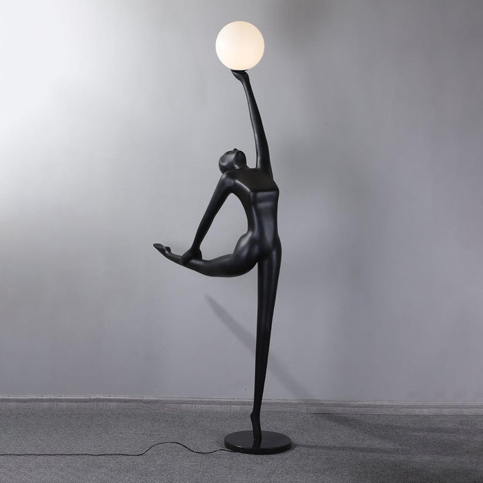 Rhythmic Gymnast Sculpture Floor Lamp - DWHOME