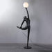 Rhythmic Gymnast Sculpture Floor Lamp - DWHOME