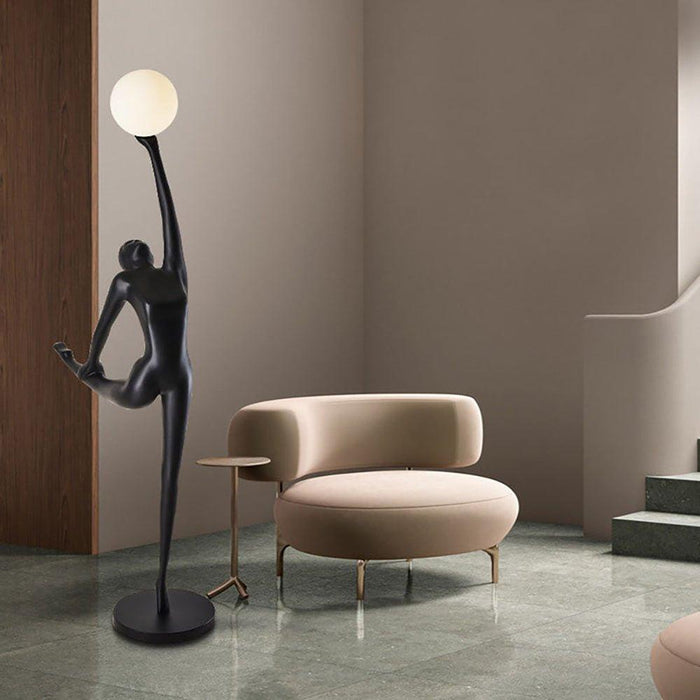 Rhythmic Gymnast Sculpture Floor Lamp - DWHOME