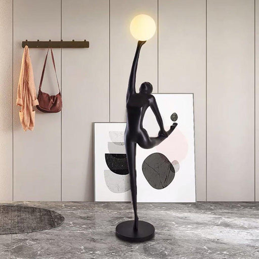 Rhythmic Gymnast Sculpture Floor Lamp - DWHOME