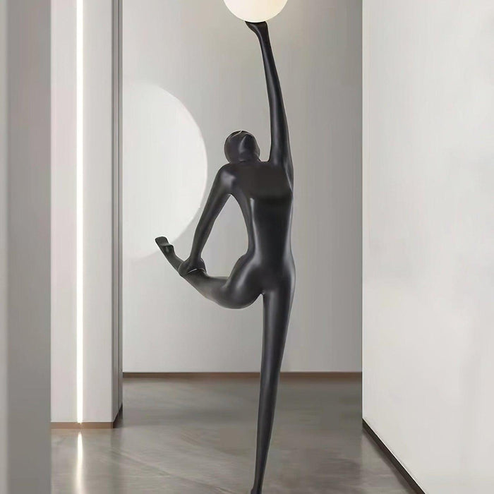 Rhythmic Gymnast Sculpture Floor Lamp - DWHOME