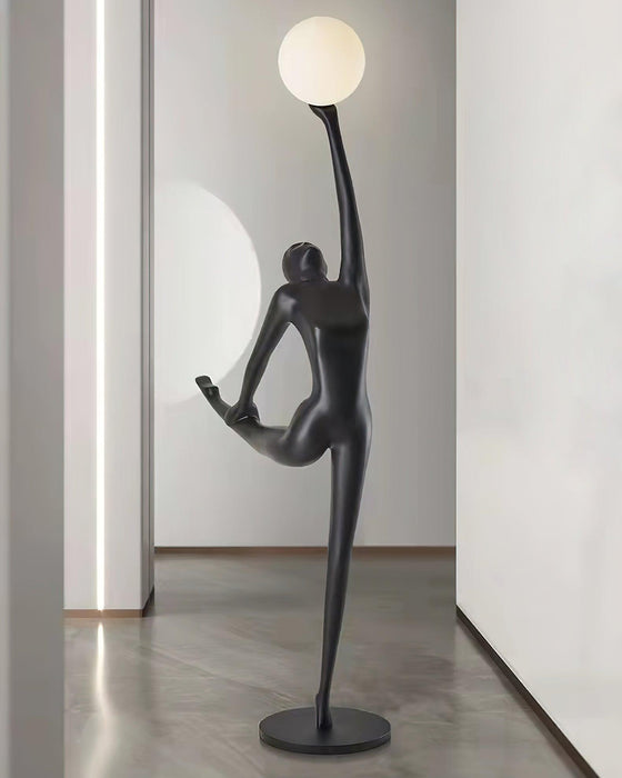 Rhythmic Gymnast Sculpture Floor Lamp - DWHOME