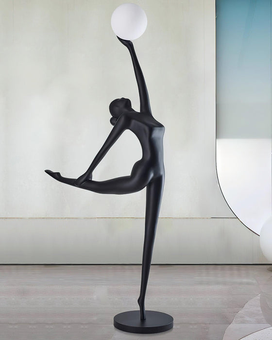 Rhythmic Gymnast Sculpture Floor Lamp - DWHOME