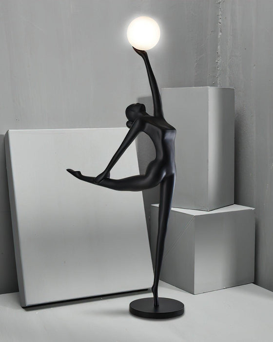 Rhythmic Gymnast Sculpture Floor Lamp - DWHOME