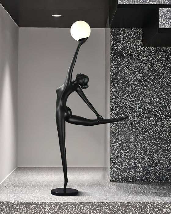 Rhythmic Gymnast Sculpture Floor Lamp - DWHOME
