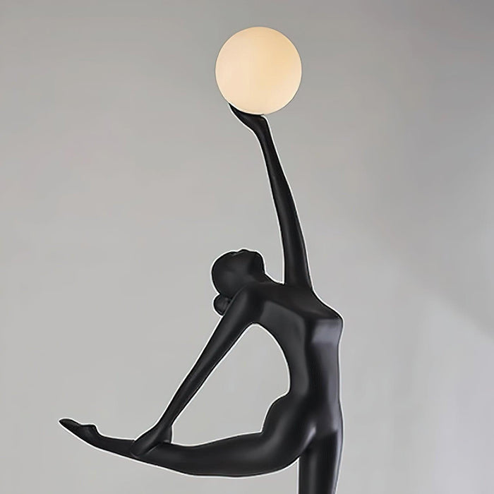 Rhythmic Gymnast Sculpture Floor Lamp - DWHOME