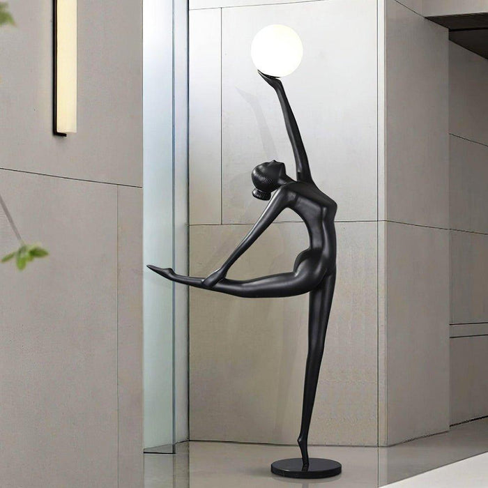 Rhythmic Gymnast Sculpture Floor Lamp - DWHOME