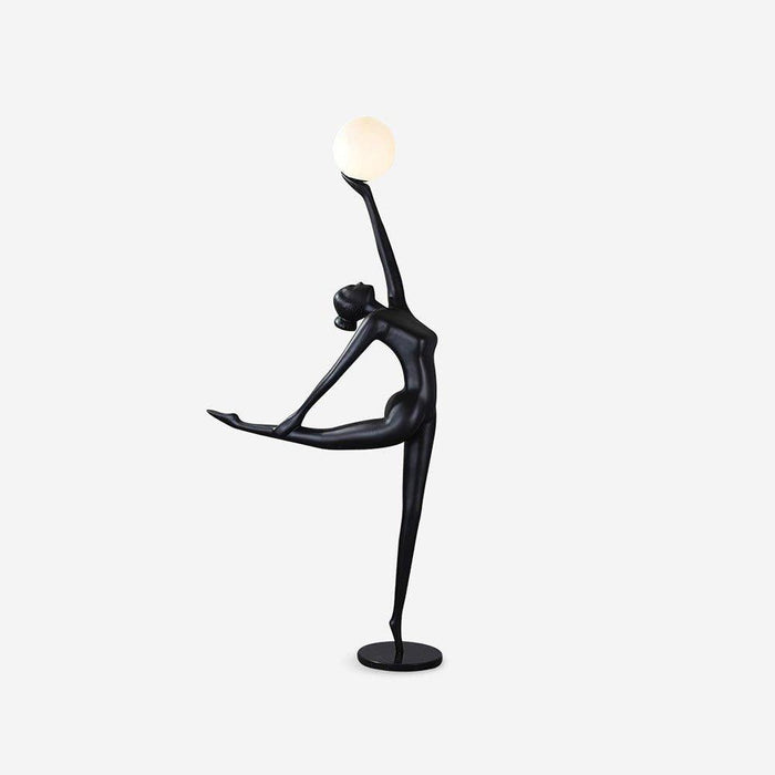 Rhythmic Gymnast Sculpture Floor Lamp - DWHOME