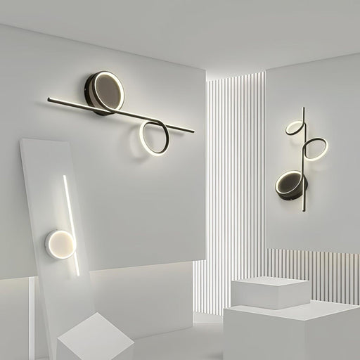 Rhythmic Line Wall Light-DWHOME