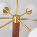Ribbed Babble Glass Chandelier - DWHOME