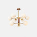 Ribbed Babble Glass Chandelier - DWHOME