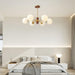 Ribbed Babble Glass Chandelier - DWHOME