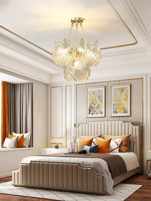 Ribbed Shell Ceiling light-DWHOME