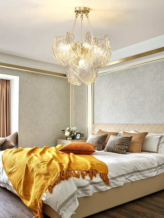 Ribbed Shell Ceiling light-DWHOME
