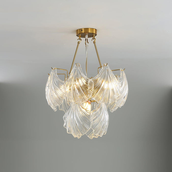 Ribbed Shell Ceiling light-DWHOME