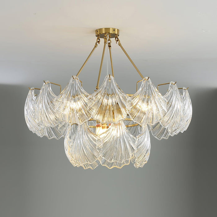 Ribbed Shell Ceiling light-DWHOME