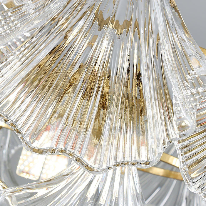 Ribbed Shell Ceiling light-DWHOME