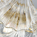 Ribbed Shell Ceiling light-DWHOME