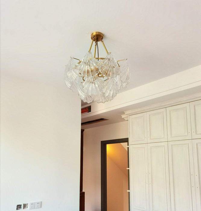 Ribbed Shell Ceiling light-DWHOME