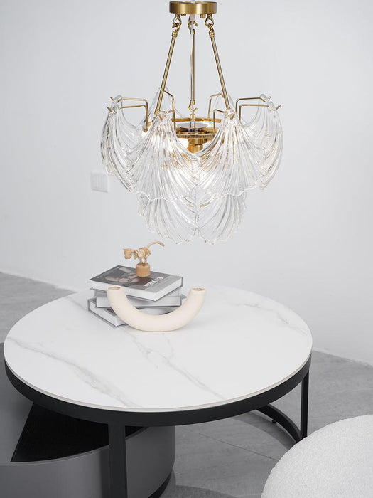 Ribbed Shell Ceiling light-DWHOME