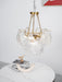 Ribbed Shell Ceiling light-DWHOME