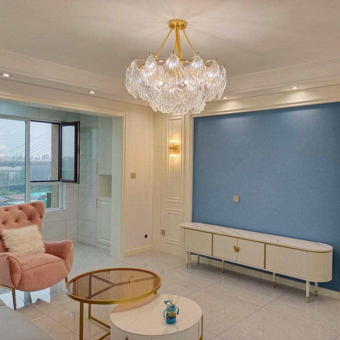 Ribbed Shell Ceiling light-DWHOME
