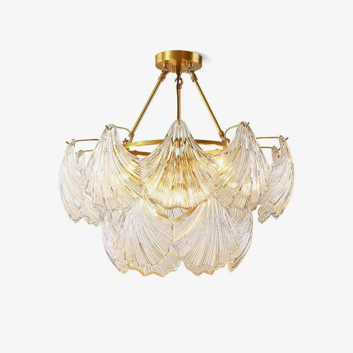 Ribbed Shell Ceiling light-DWHOME