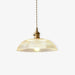 Ribbed Spiral Pendant Light-DWHOME