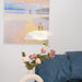 Ribbed Spiral Pendant Swag Light - DWHOME