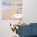 Ribbed Spiral Pendant Light-DWHOME