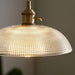 Ribbed Spiral Pendant Light-DWHOME