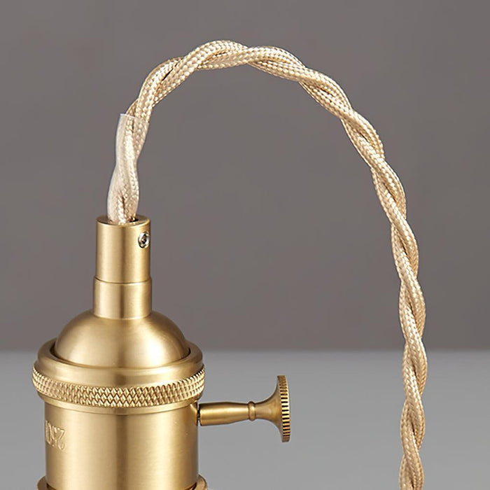 Ribbed Spiral Pendant Light-DWHOME