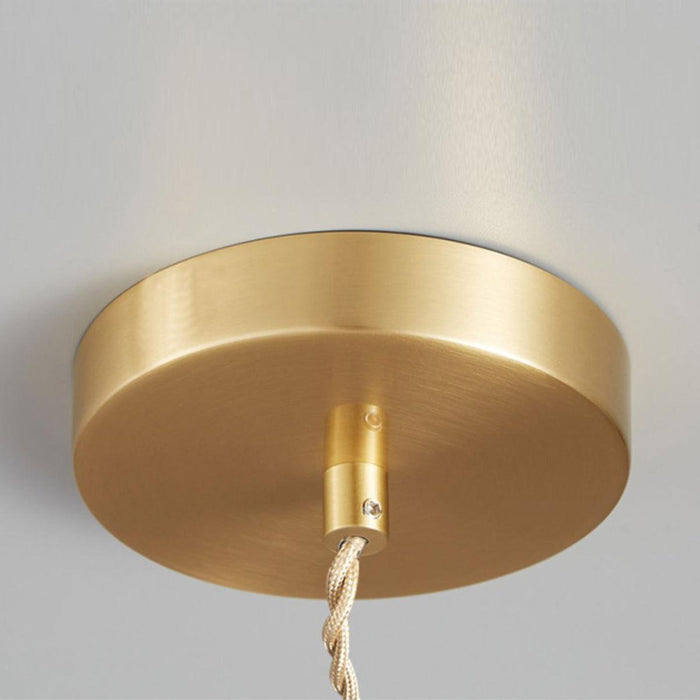 Ribbed Spiral Pendant Light-DWHOME