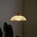 Ribbed Spiral Pendant Swag Light - DWHOME