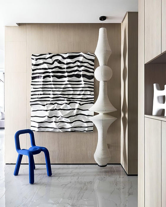 Washi Paper E Pendant Light-DWHOME