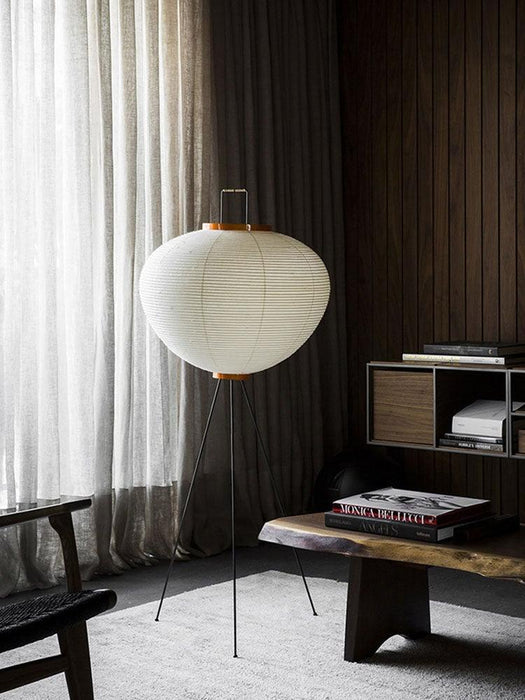 Rice Paper Floor Lamp-DWHOME