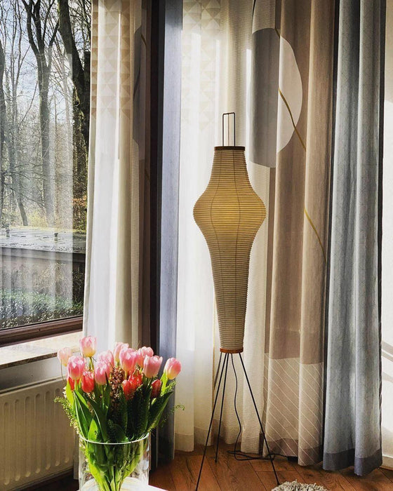 Rice Paper Floor Lamp-DWHOME
