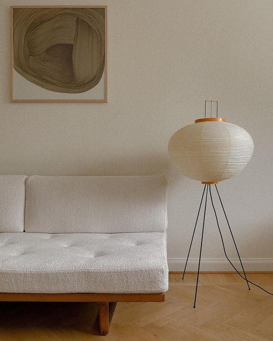 Rice Paper Floor Lamp-DWHOME