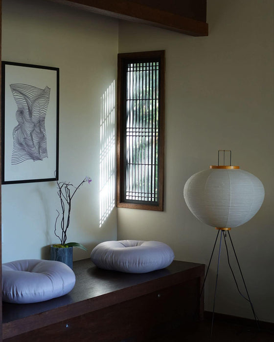 Rice Paper Floor Lamp-DWHOME