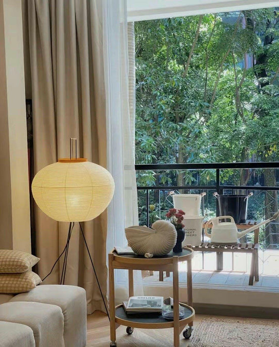 Rice Paper Floor Lamp-DWHOME