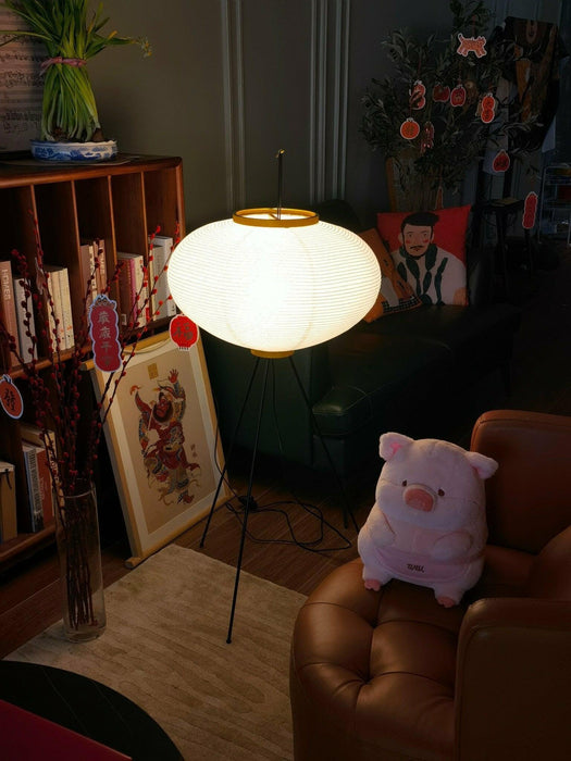 Rice Paper Floor Lamp-DWHOME