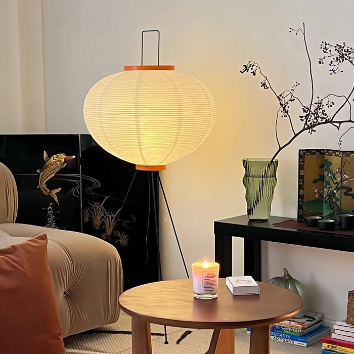 Rice Paper Floor Lamp-DWHOME