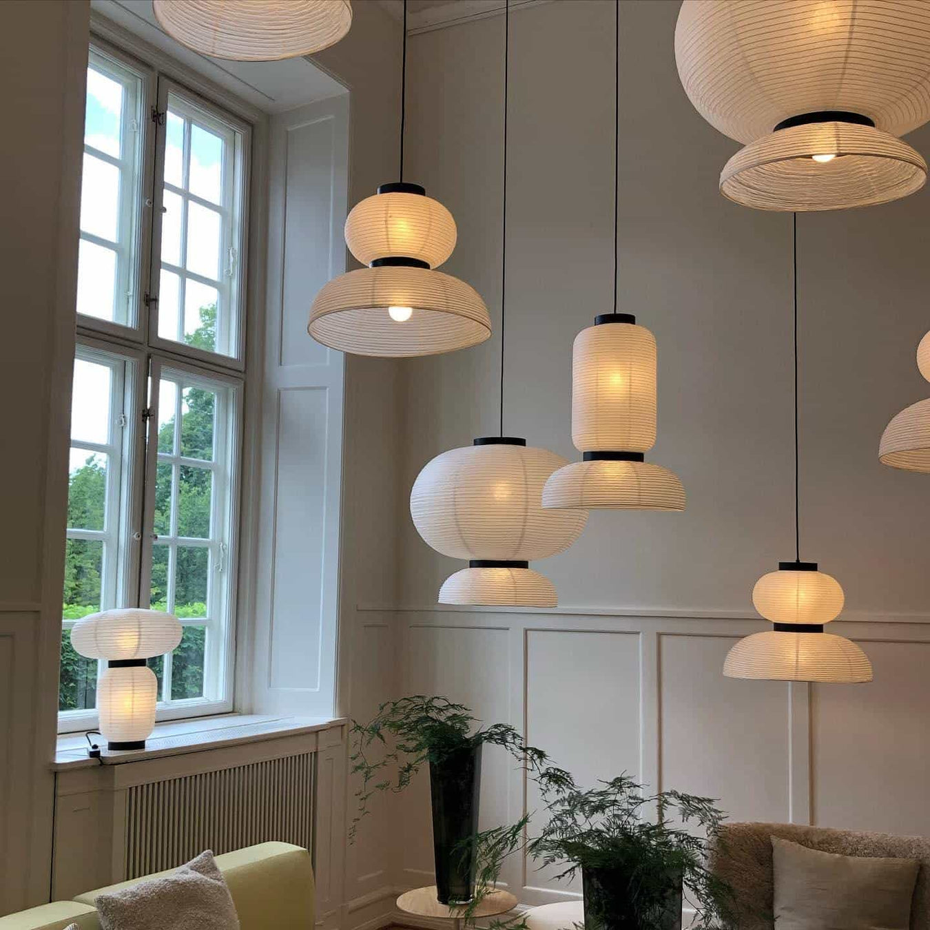 Rice Paper Lamp Collection: Elegant Japanese Paper Lamps & Lanterns