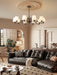 Ridge Chandelier-DWHOME