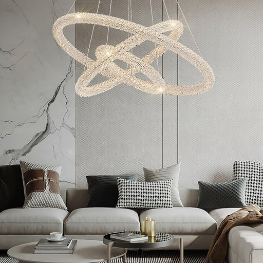 Ring Crystal Chandeliers-DWHOME